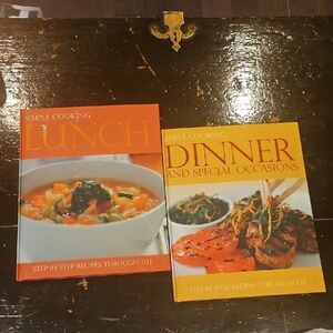 Simple Cooking Lunch and Dinner Cookbook Set - Hardcover